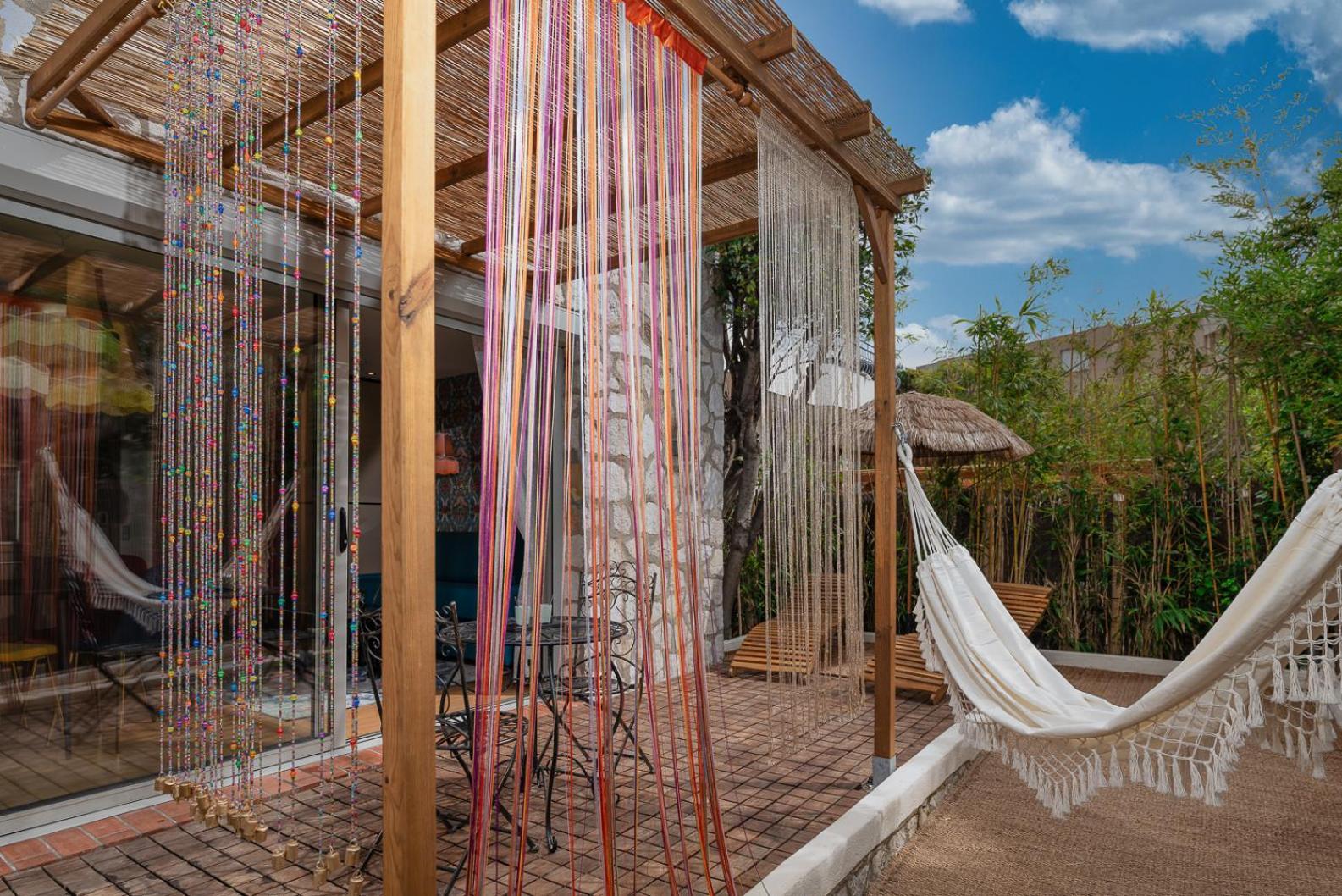 Studio Terrasse La Roulotte Du Tzigane Mandara Beach Antibes Juan-Les-Pins Zewnętrze zdjęcie
